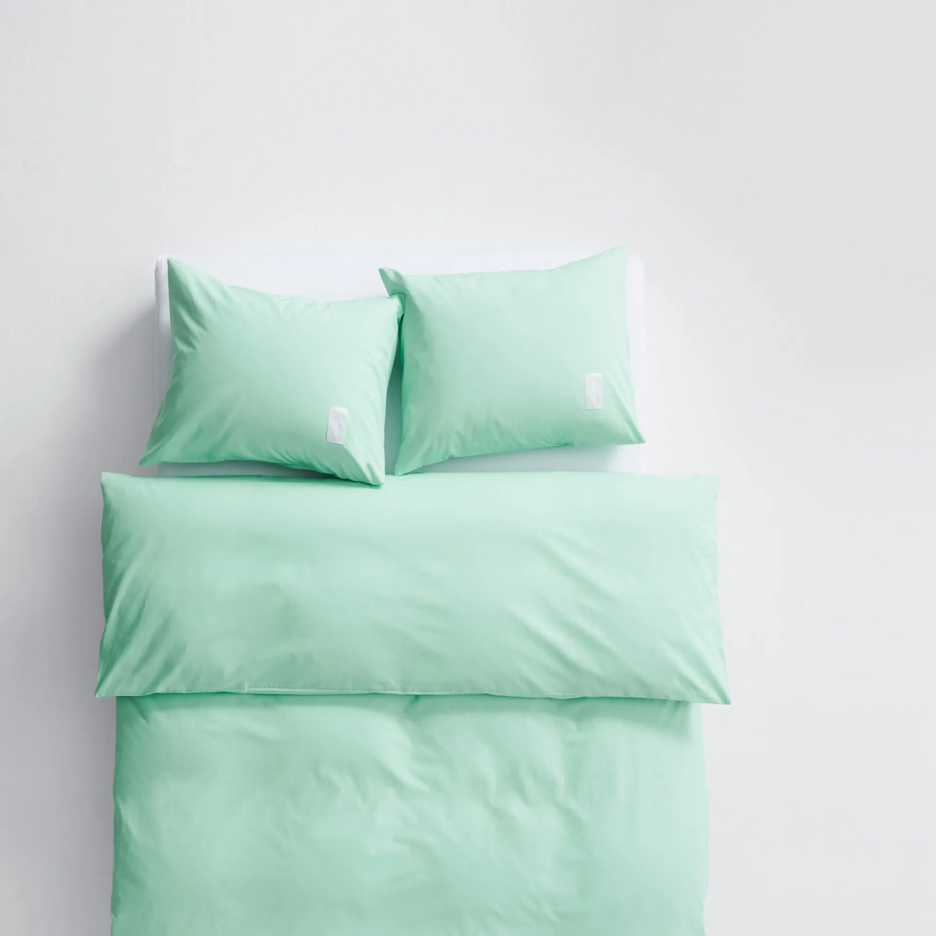 Pure Duvet Cover Poplin Pale Green - Magniberg - NO GA