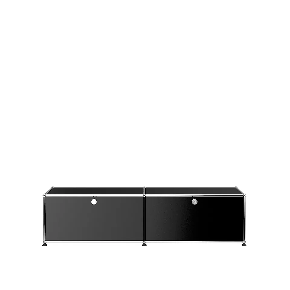 USM Haller 3 Media Unit, Graphite Black