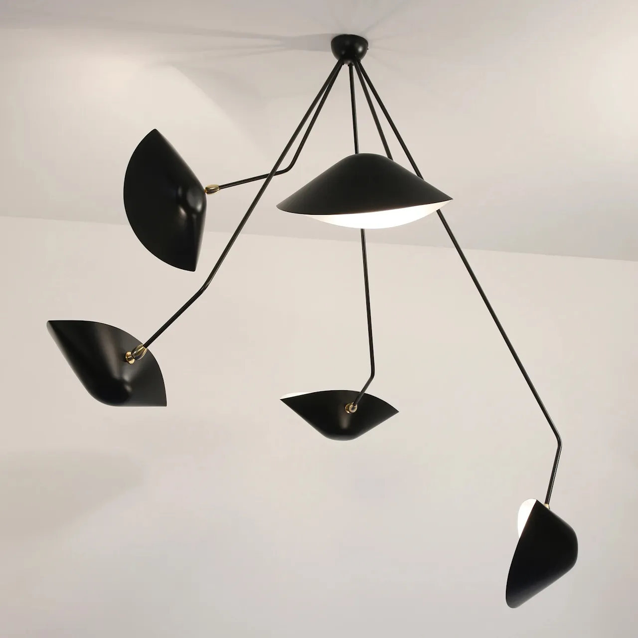 Spider Curved taklampa