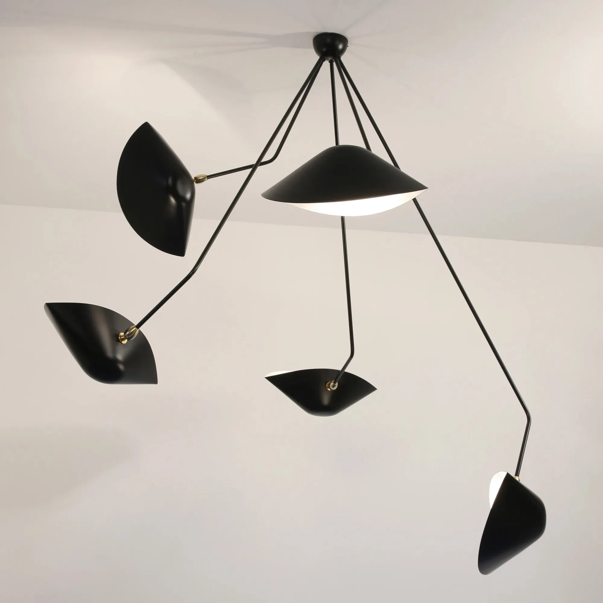 Spider Curved taklampa - 2