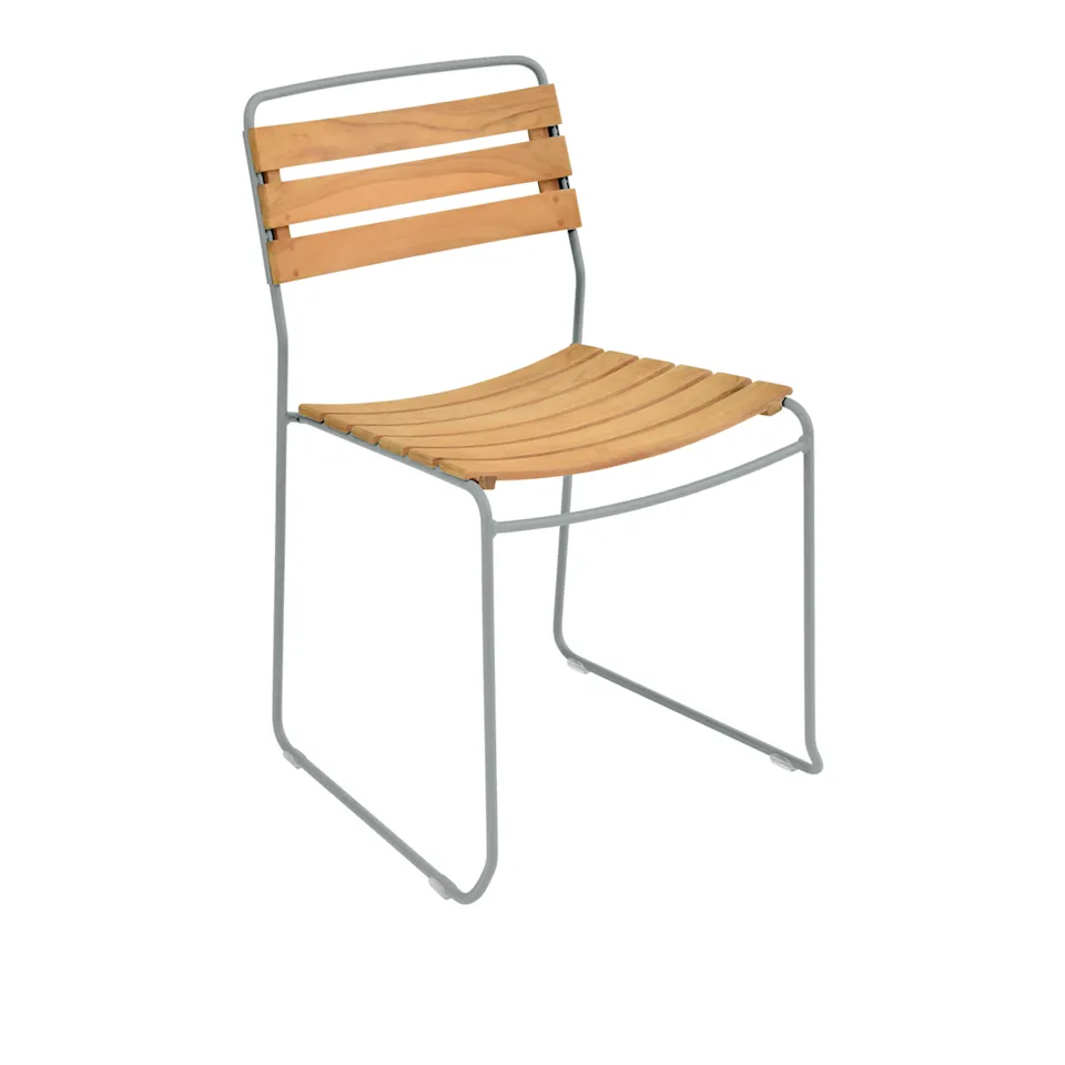 Surprising Teak Chair - Lapilli Grey