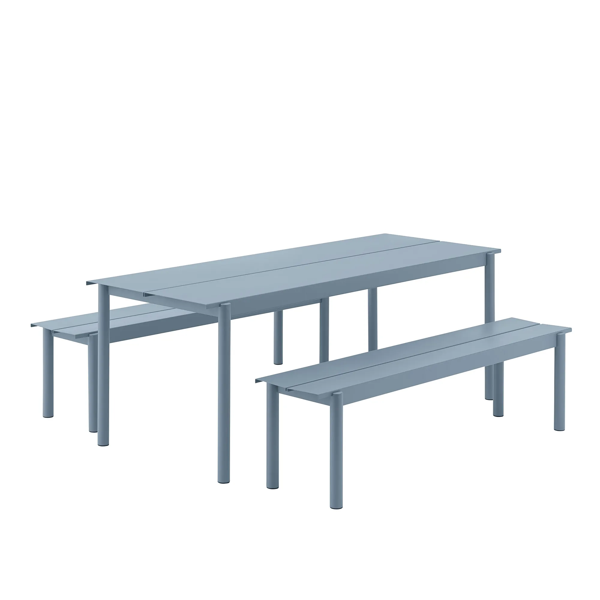Linear Steel utomhusbänk 170 cm - 2