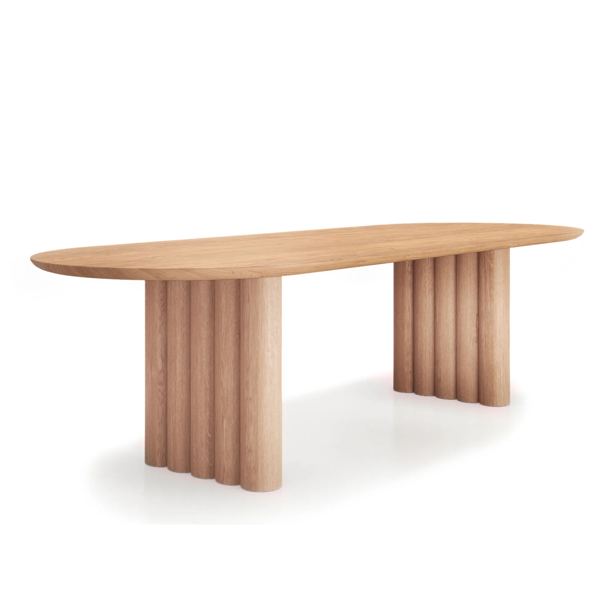 Plush Oval matbord - 2