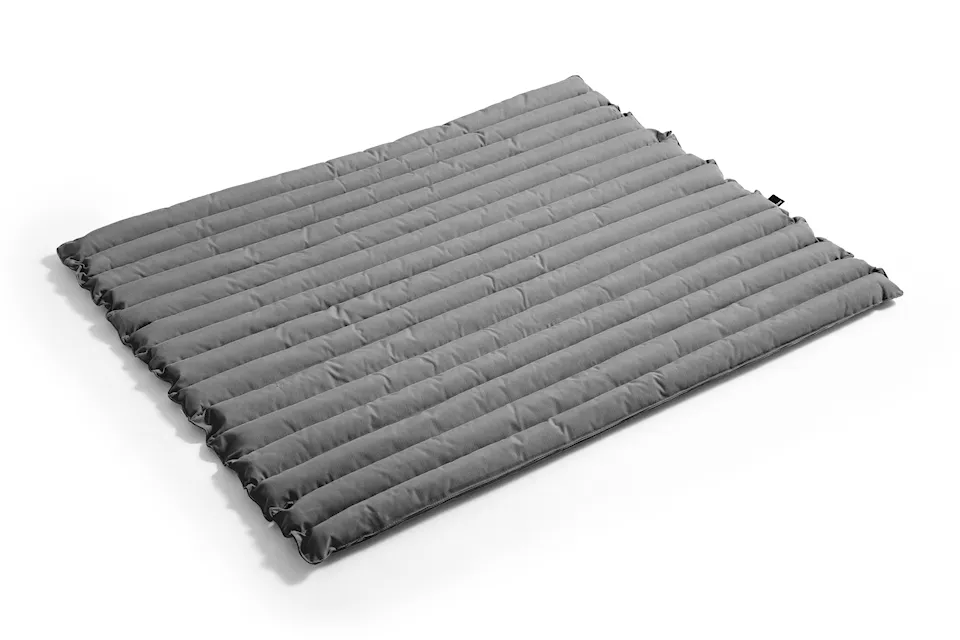 Quiltad dyna för traverse loungebänk med & utan armstöd - Black Pepper