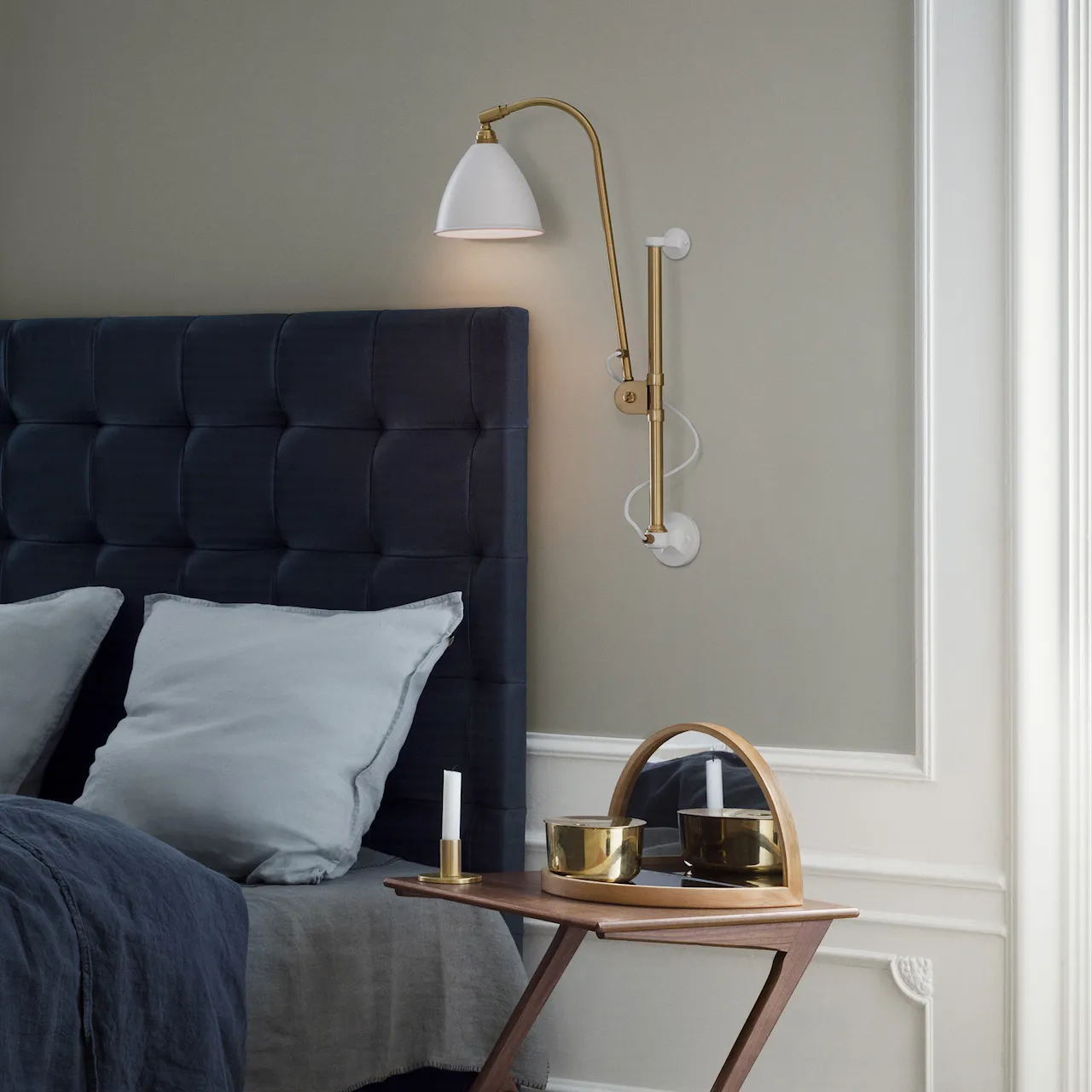 Bestlite BL5 vägglampa krom