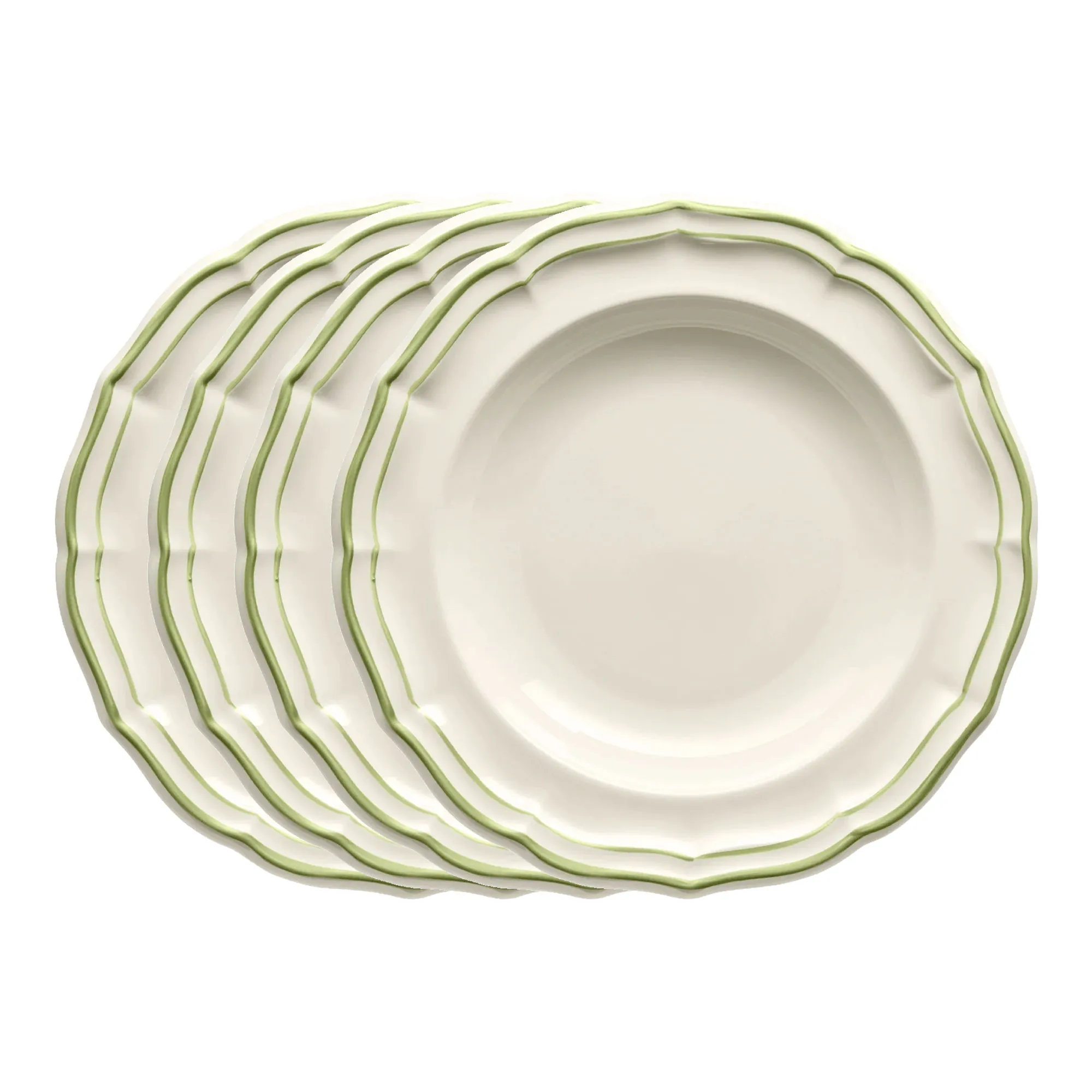 Filet djup tallrik 4-pack - 3