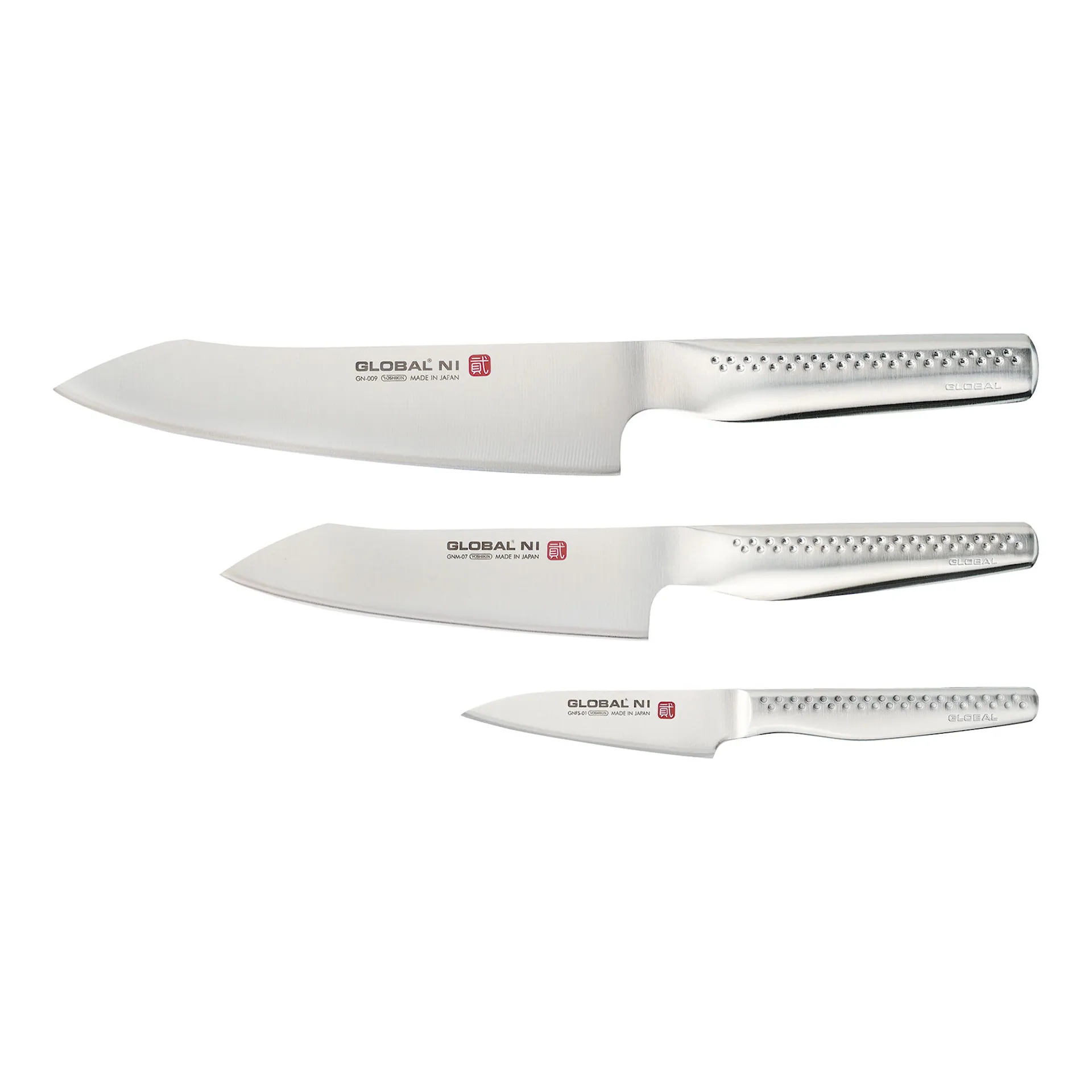 Knivset 3 Delar GN-009, GNM-07, GNFS-01 - Global - NO GA