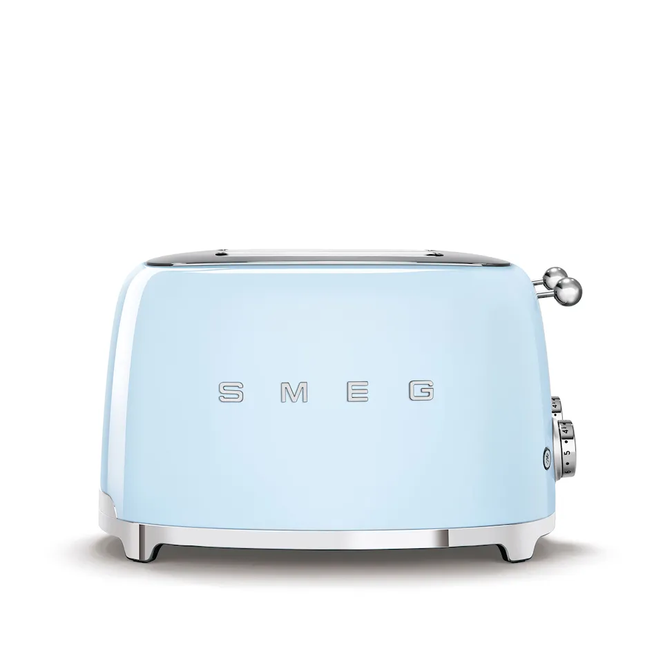 Smeg 4 Slot Toaster Pastel Blue