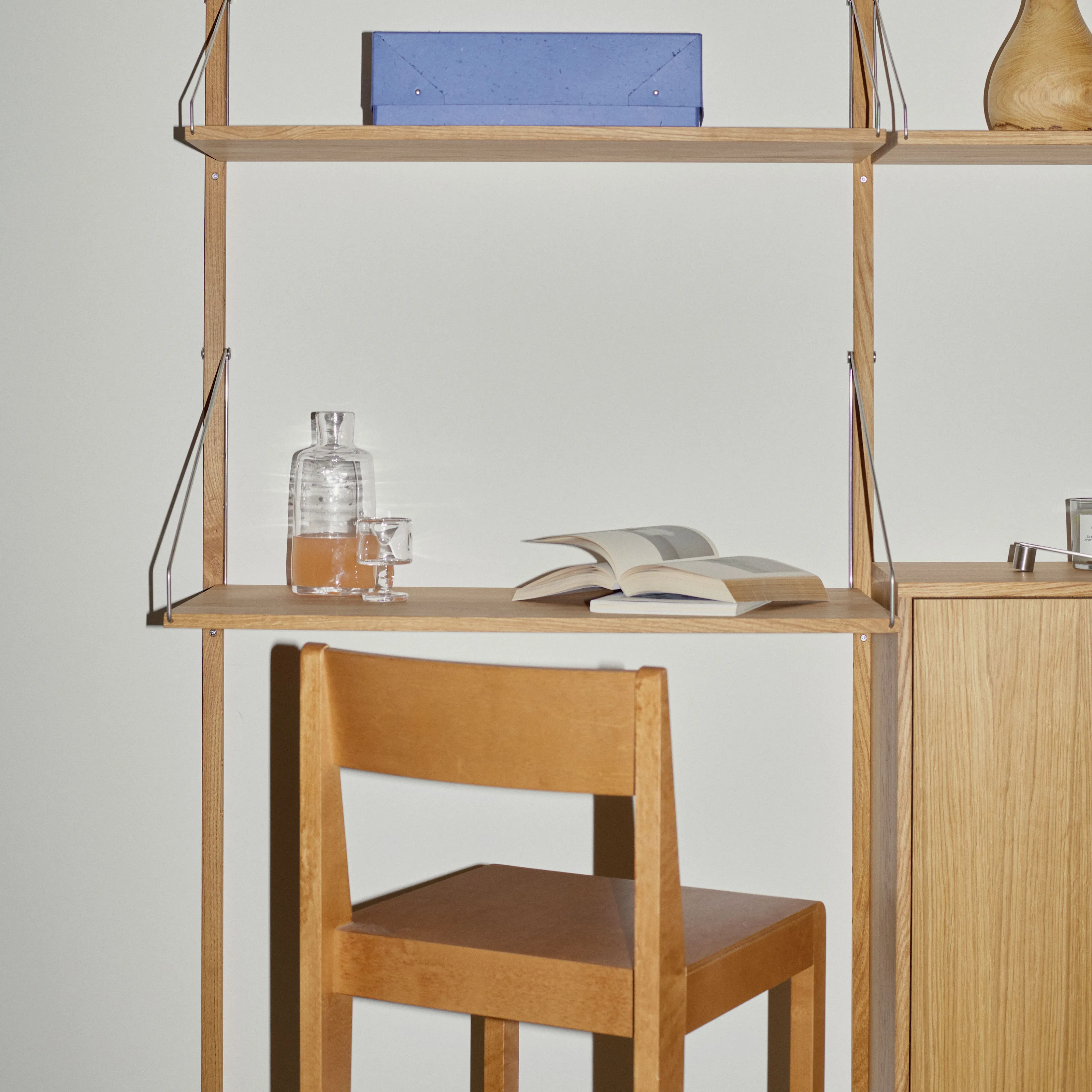 Shelf Library Desk Section 185/80 hyllsystem - 3