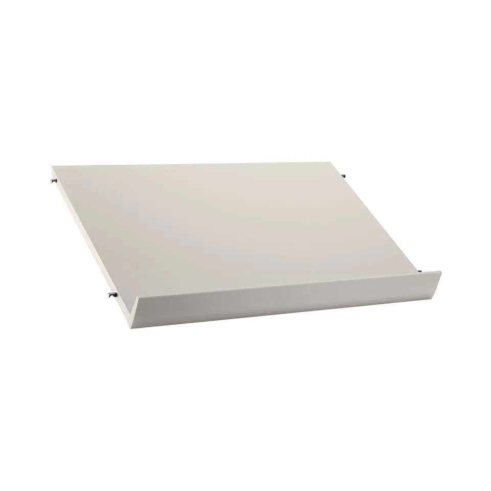 Tidskriftshylla trä 58 cm beige