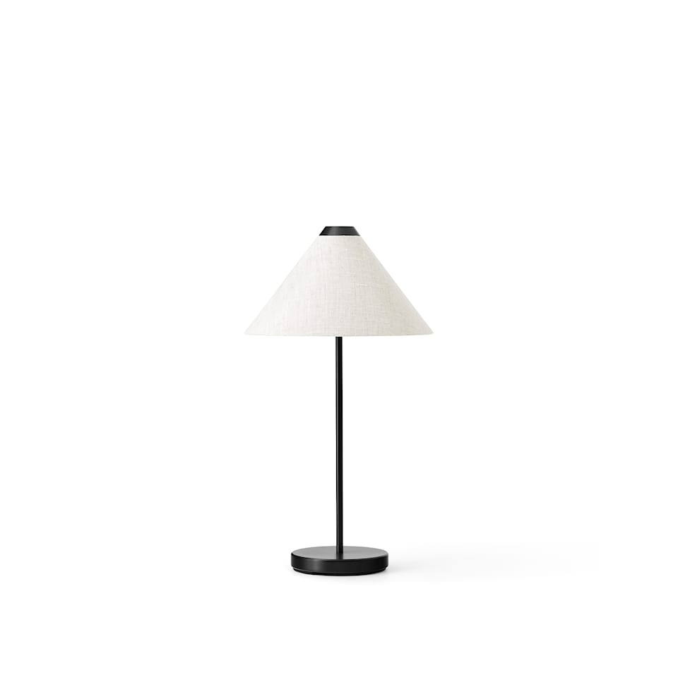 Brolly Portable Table Lamp, Linen