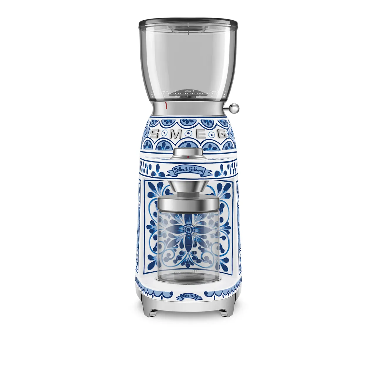 Smeg Coffee Grinder Dolce&Gabbana Blue