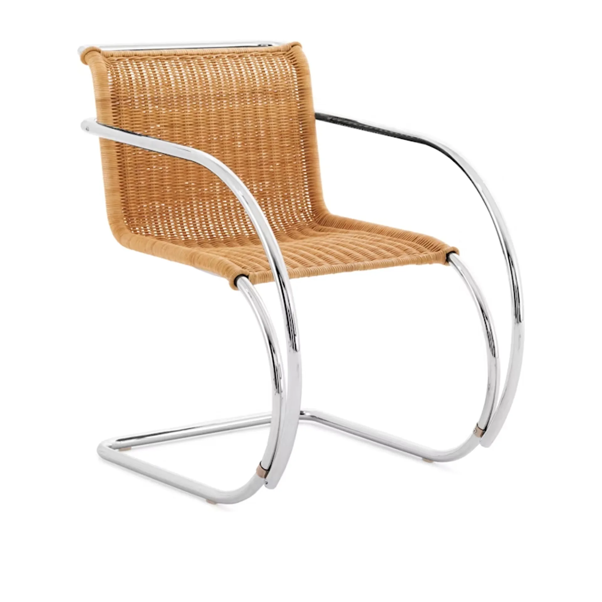 MR Armchair - Rattan - Knoll - Ludwig Mies van der Rohe - NO GA