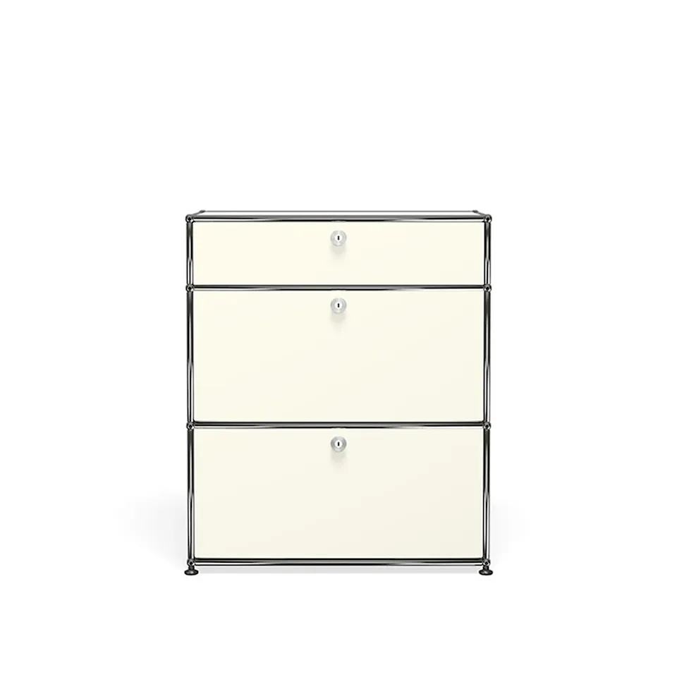 USM Haller 51 storage unit, Pure White