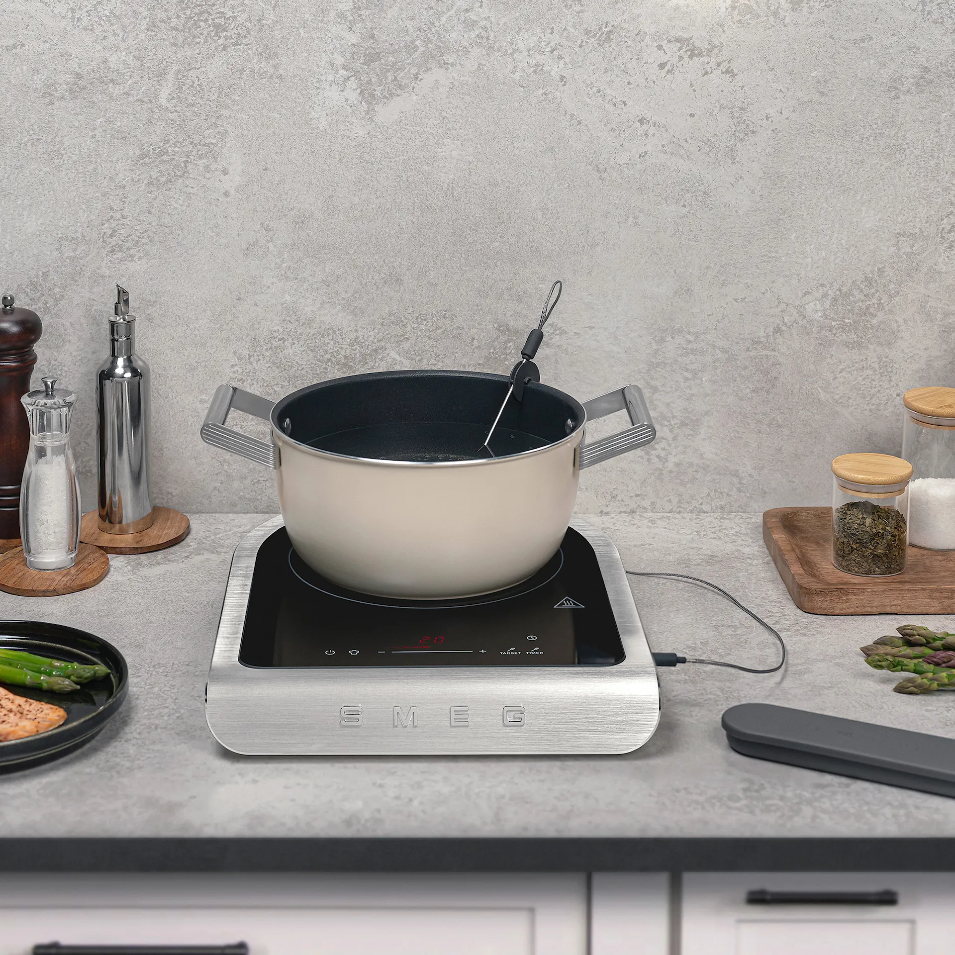 Portable induction cooker - Smeg - NO GA