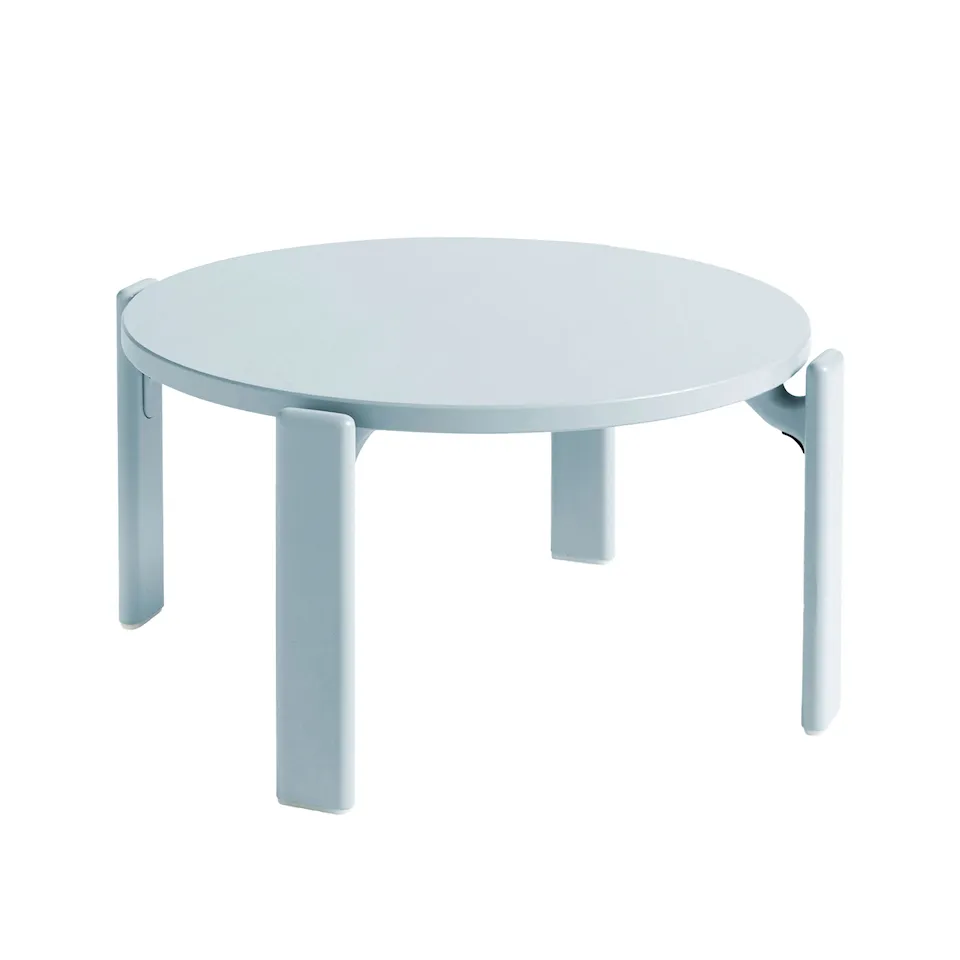 Rey Coffee Table, 66,5xH32 REY22, Slate blue water-based lacquered beech