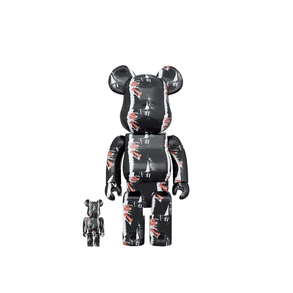 BE@RBRICK Andy Warhol × The Rolling Stones Sticky Fingers 100% & 400%