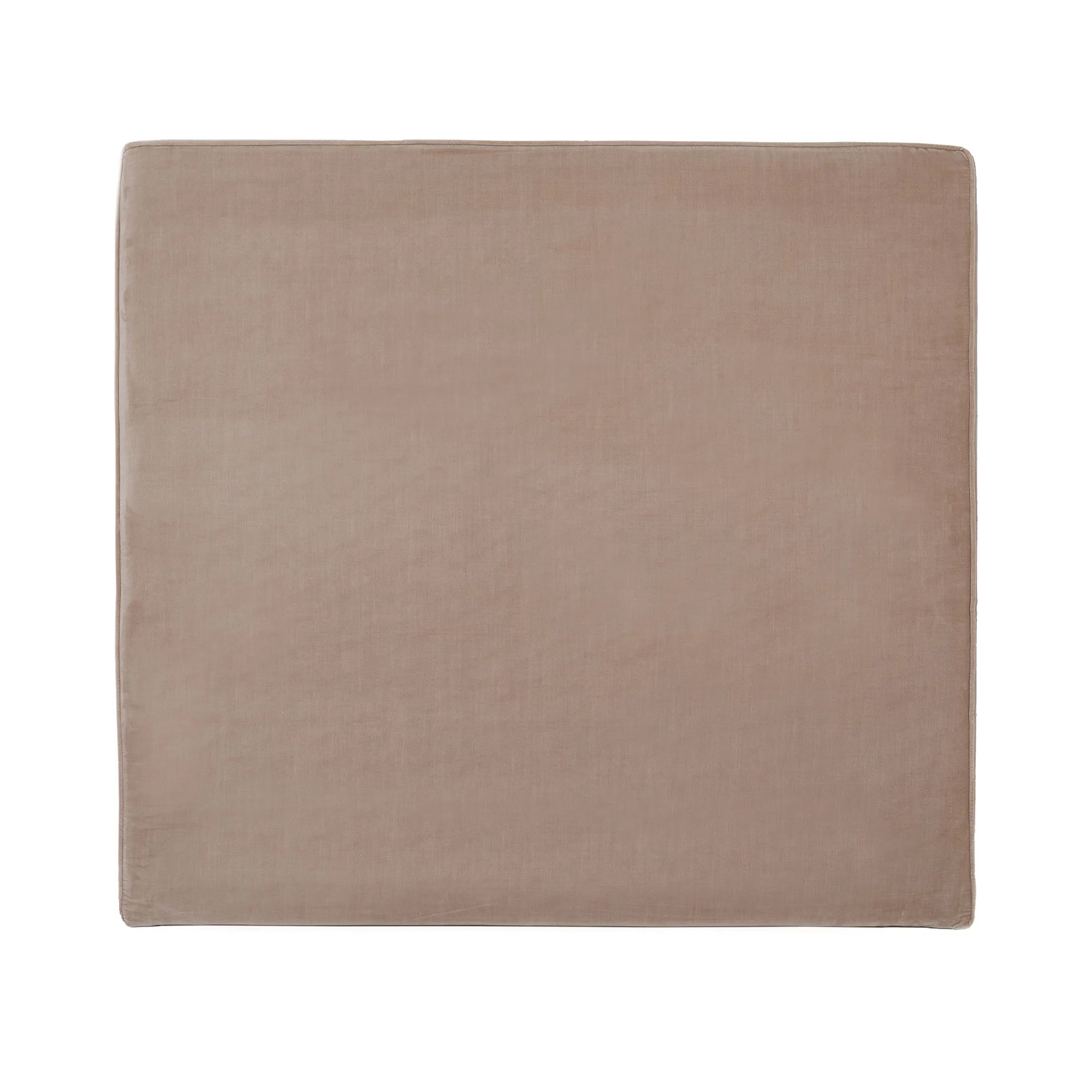 Alexandra Velvet Beige sänggavel - 1