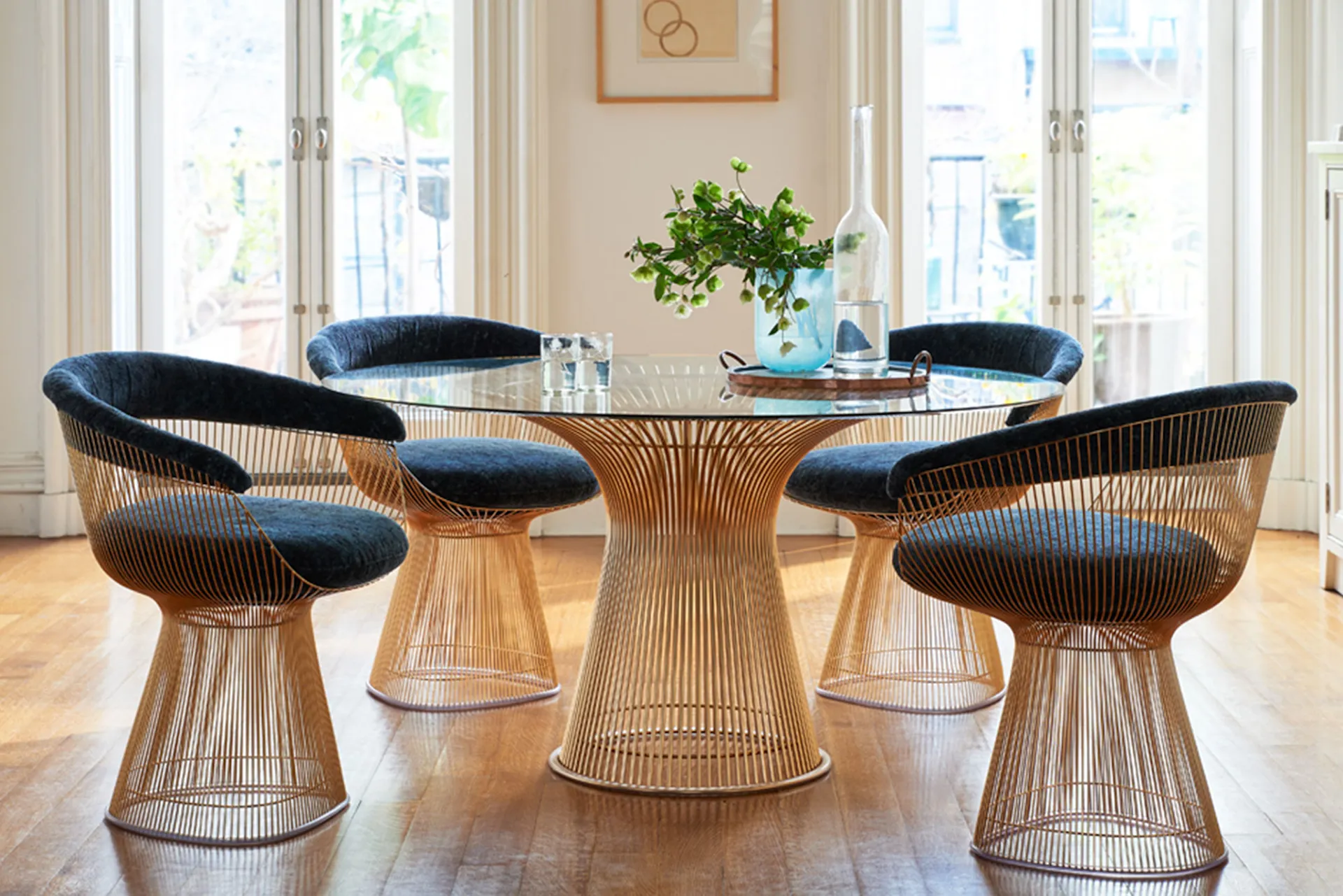 Platner Dining Table - 18k guld - Knoll - Warren Platner - NO GA