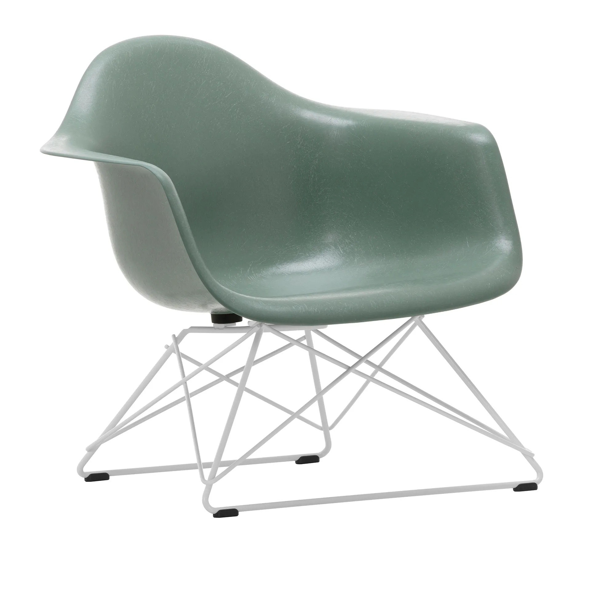Eames Fiberglass Armchair LAR fåtölj - 1