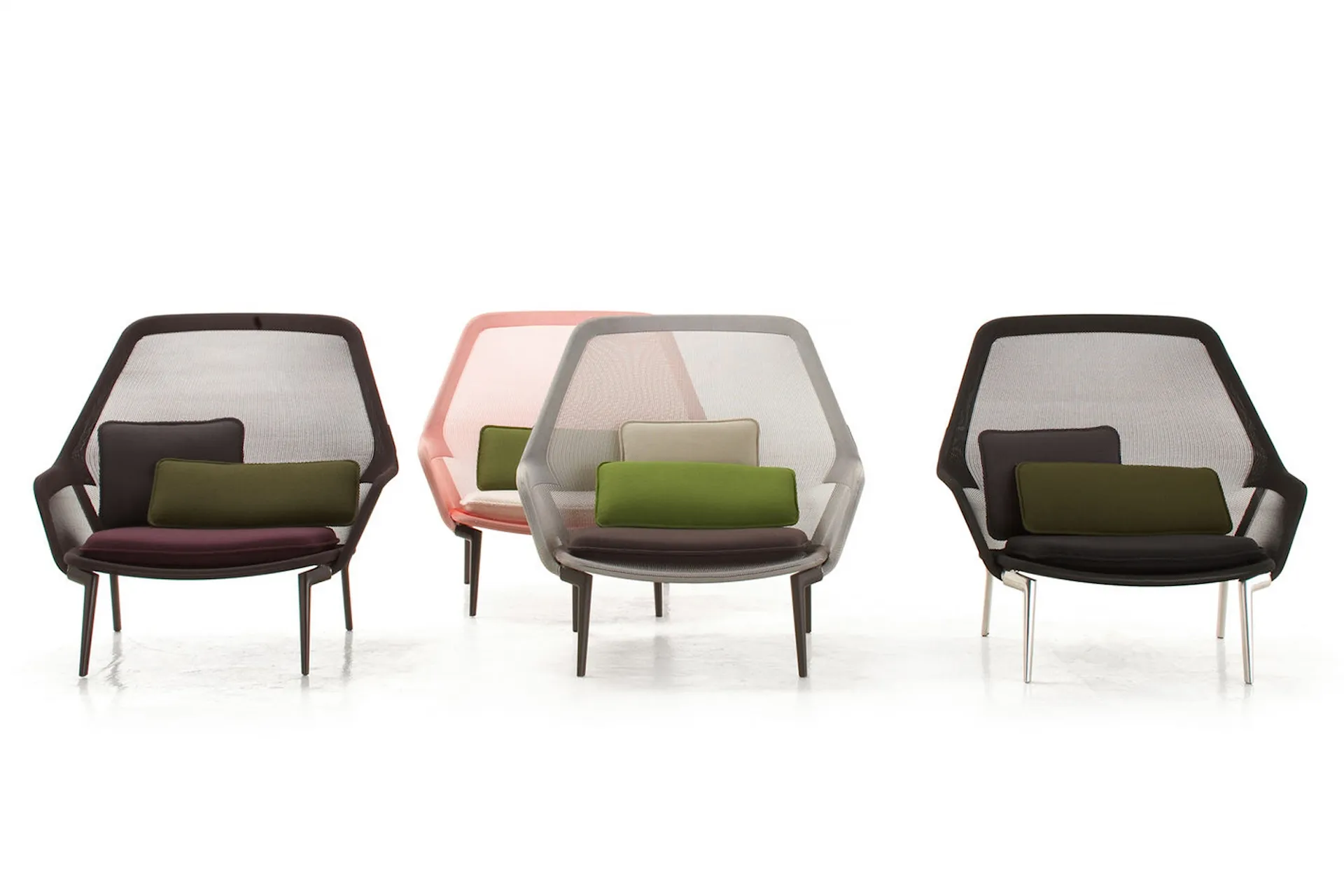 Slow Chair  Ottoman - Vitra - Ronan & Erwan Bouroullec - NO GA