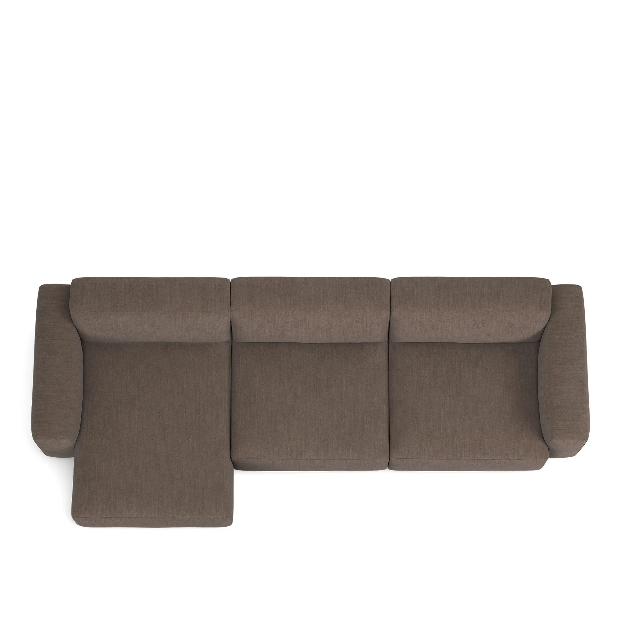 Brick 3-sitssoffa schäslong vänster - 8