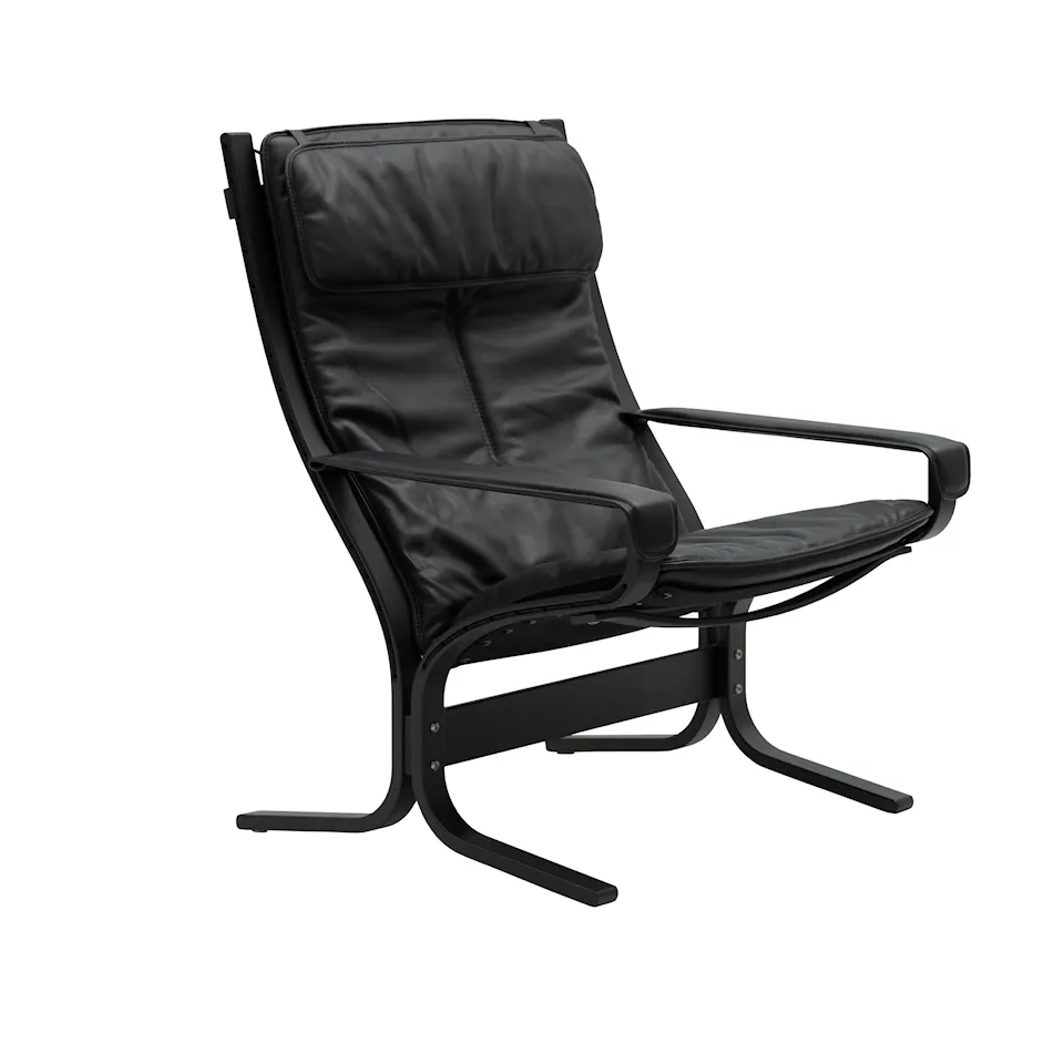 Siesta Fiora High with Armrests Black