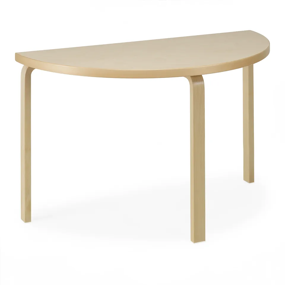 Aalto Table Half-Round 95 matbord