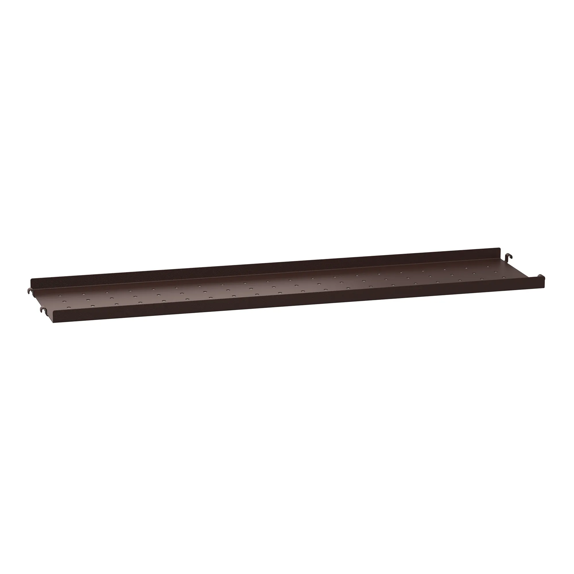 Metallhyllplan låg kant 78 x 20 cm - 1