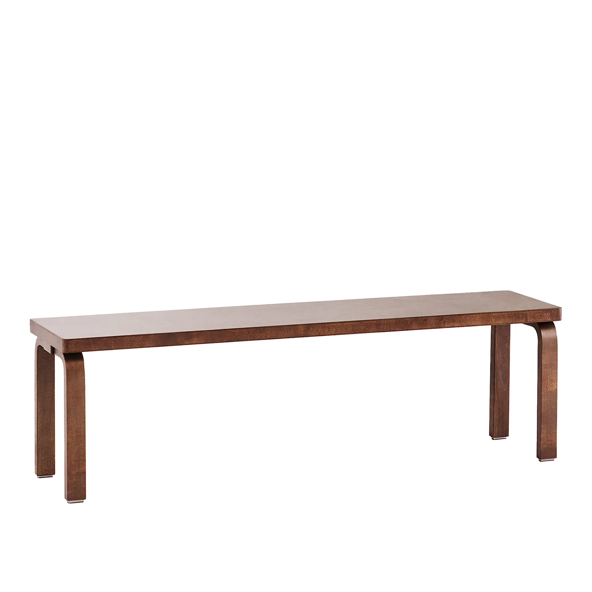 Bench 168B Exclusive Edition walnut stain - Artek - Alvar Aalto - NO GA