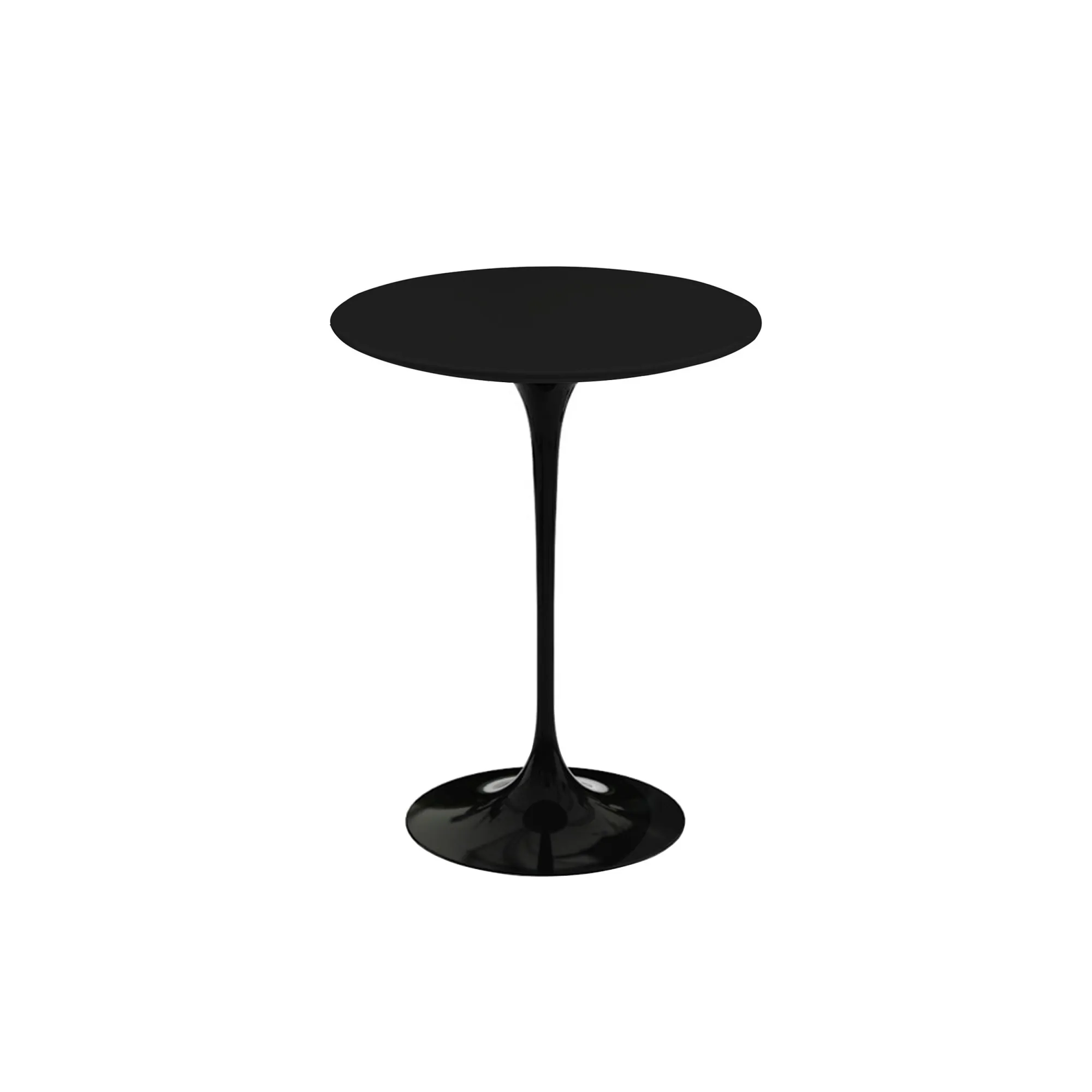 Saarinen Round sidobord Ø 41 cm Black - 1