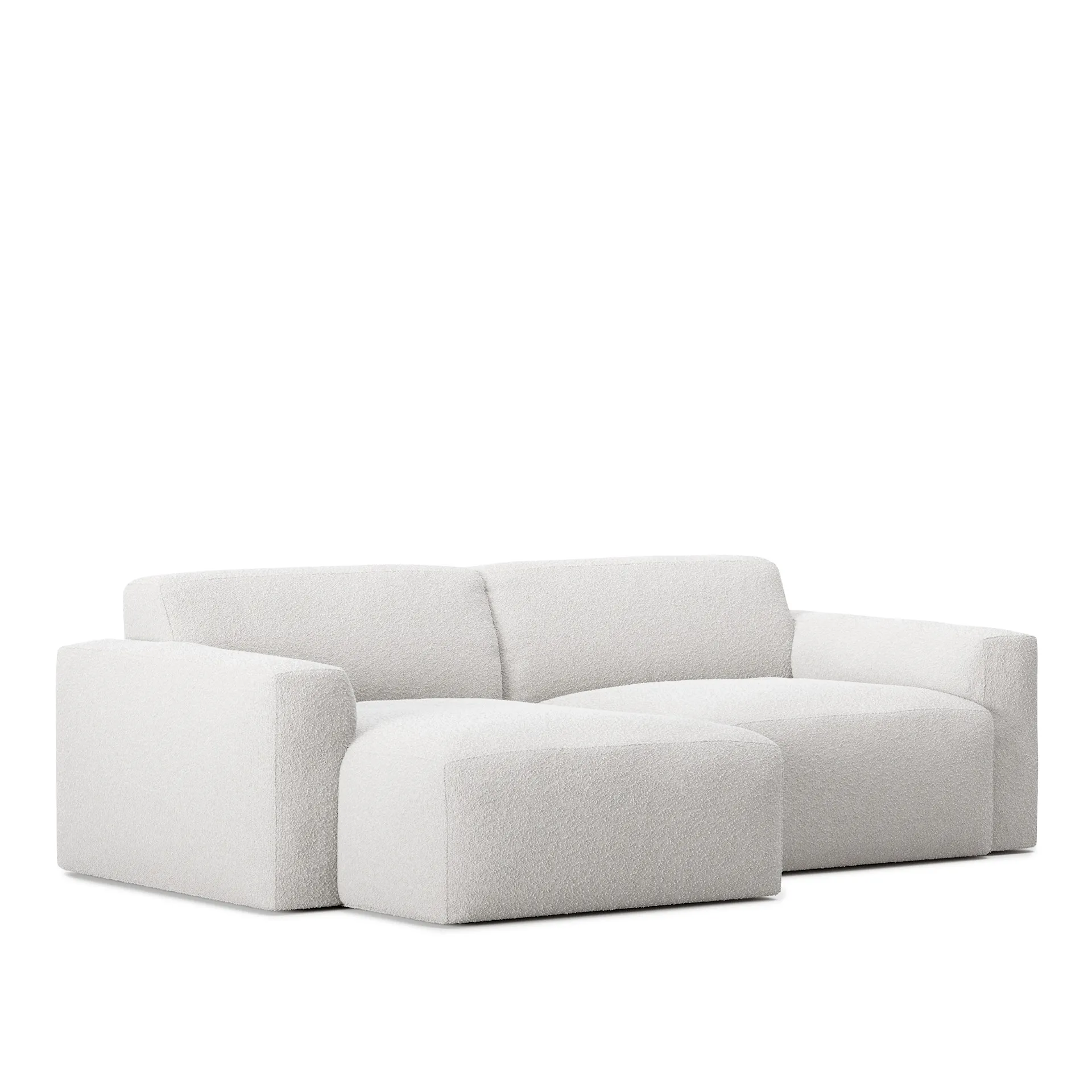 Brick 2-Seater Chaise Lounge Left - NO GA - NO GA