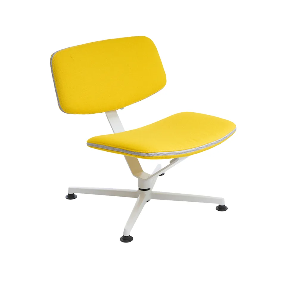 Arba loungefåtölj light grey/yellow
