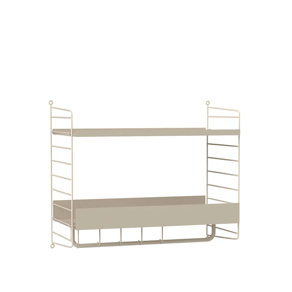 Hall hyllsystem G beige/beige