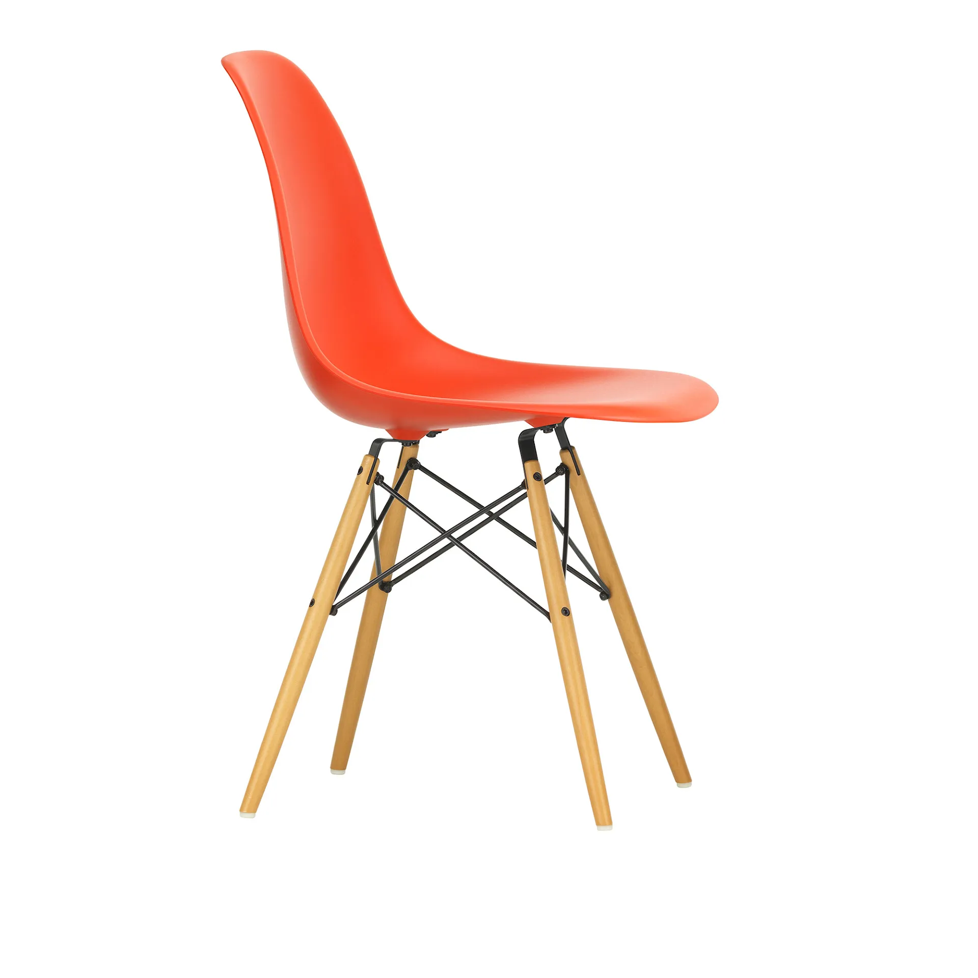 Eames RE Plastic Chair DSW stol Golden Maple - Vitra - Charles & Ray Eames - NO GA