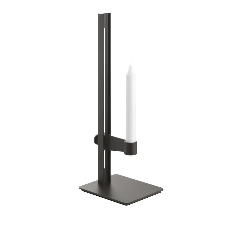Museum ljusstake mörkbrun