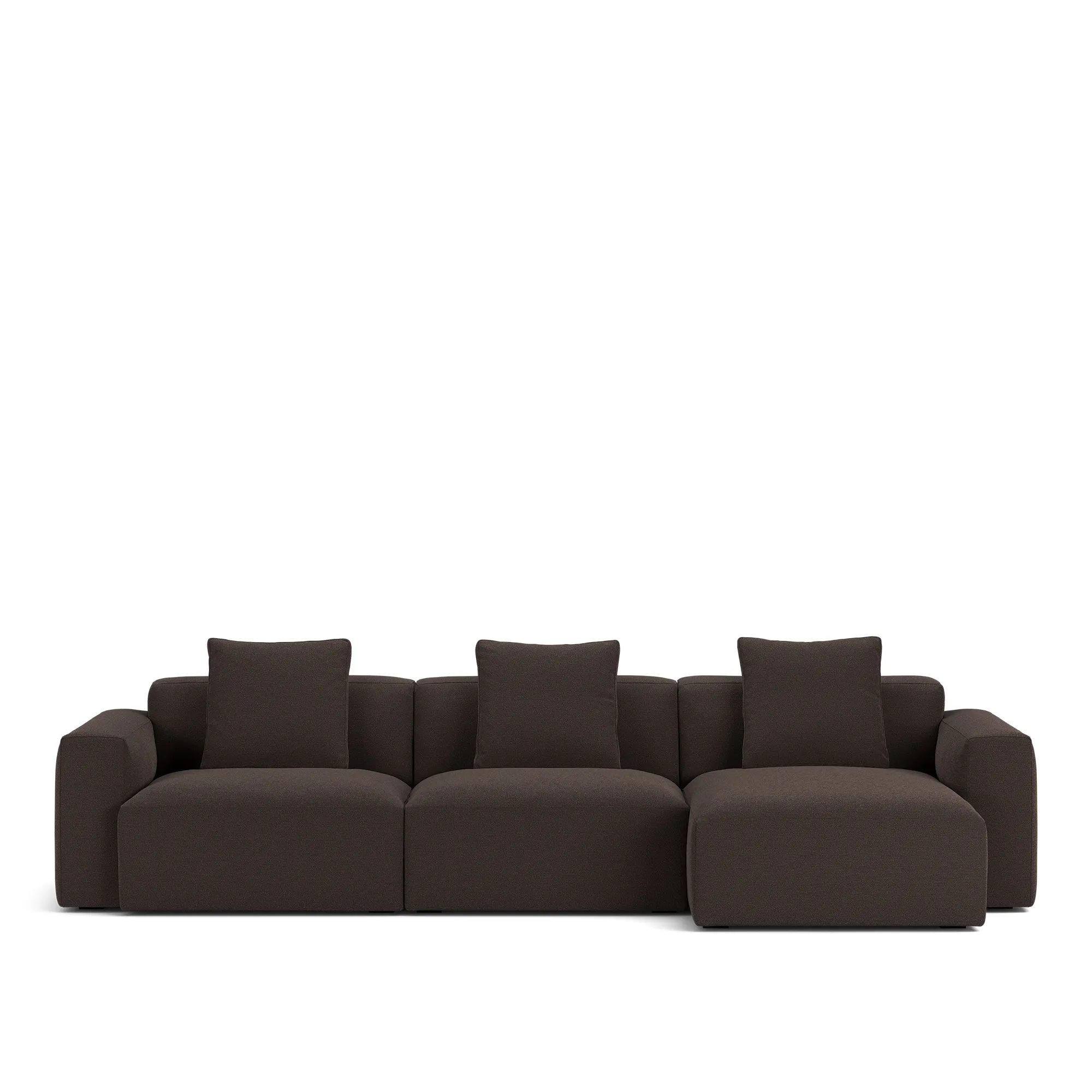 Brick 3-sitssoffa schäslong höger - 10