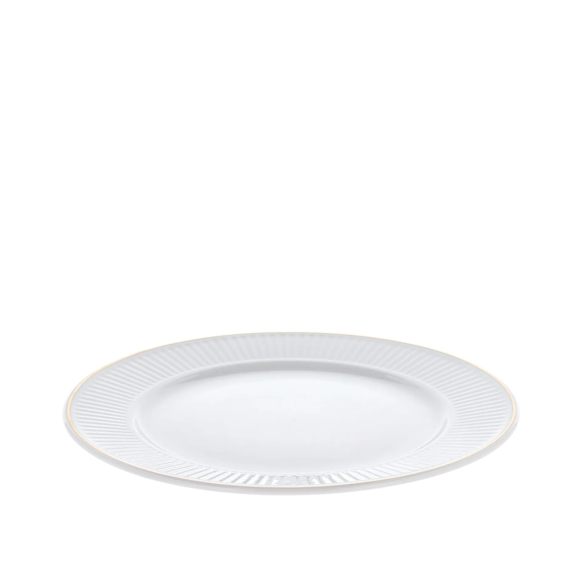 Plissé Flat Plate 22 cm Ovenproof Porcelain - Pillivuyt - NO GA