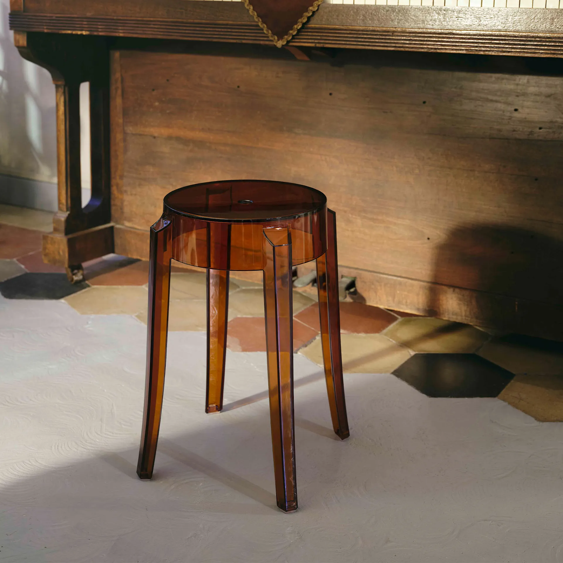 Charles Ghost Stool - Kartell - Philippe Starck - NO GA