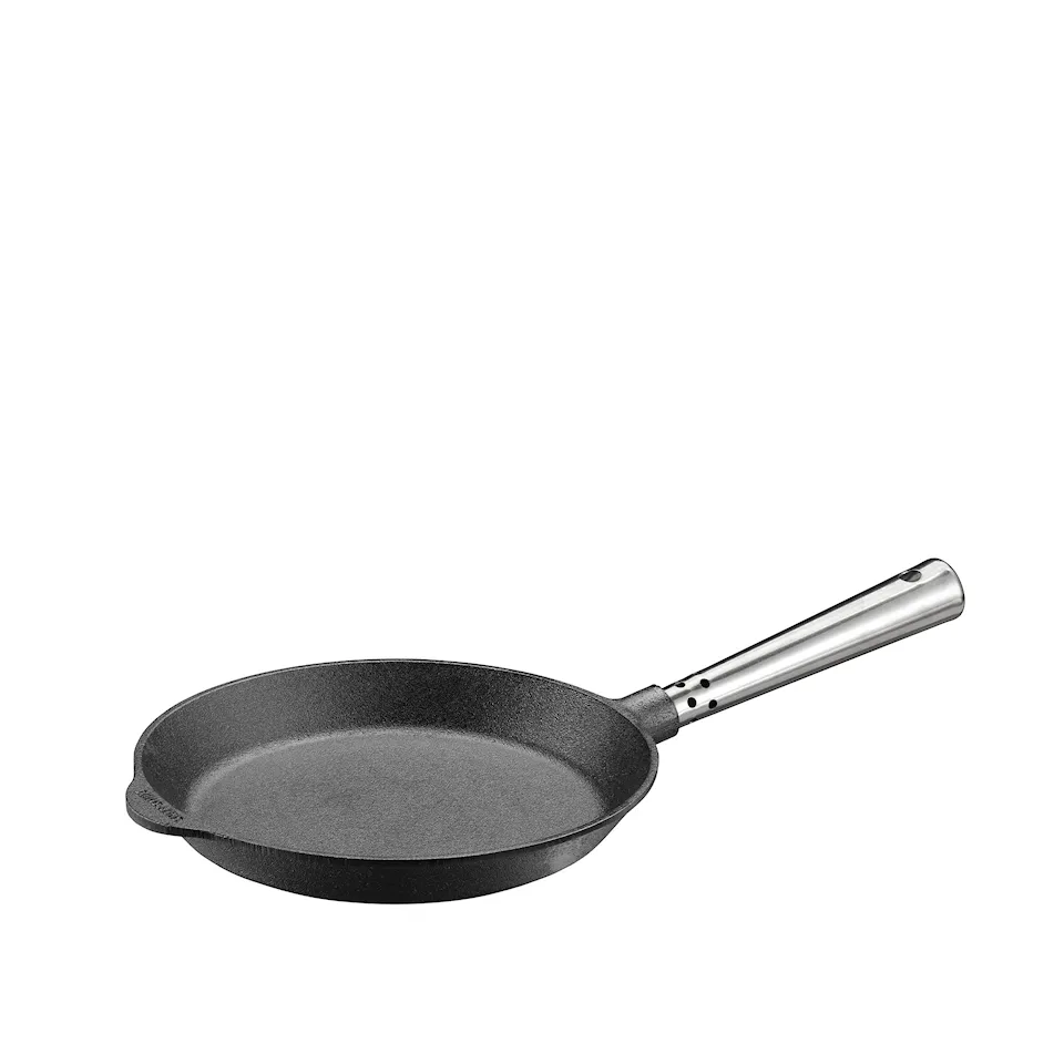 Stekpanna 22 cm stålhandtag