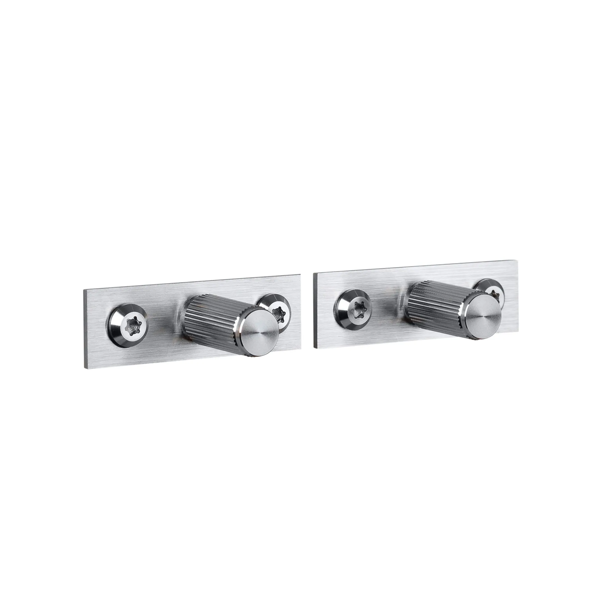 Furniture Knob Plate Linear 2-pack - 1