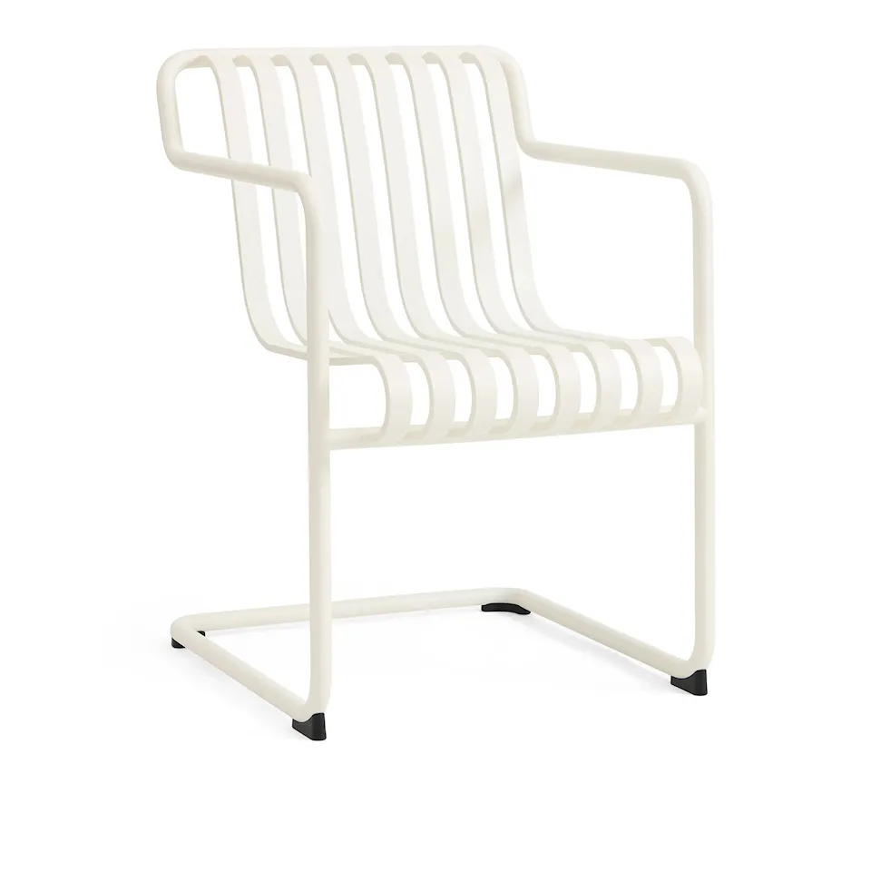 Palissade Cantilever Dining Armchair Cream White