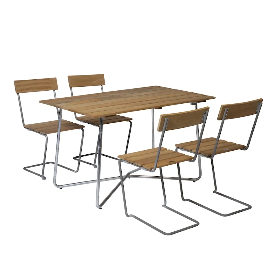 The classic series - B25A Table & 4 pcs Chair 1