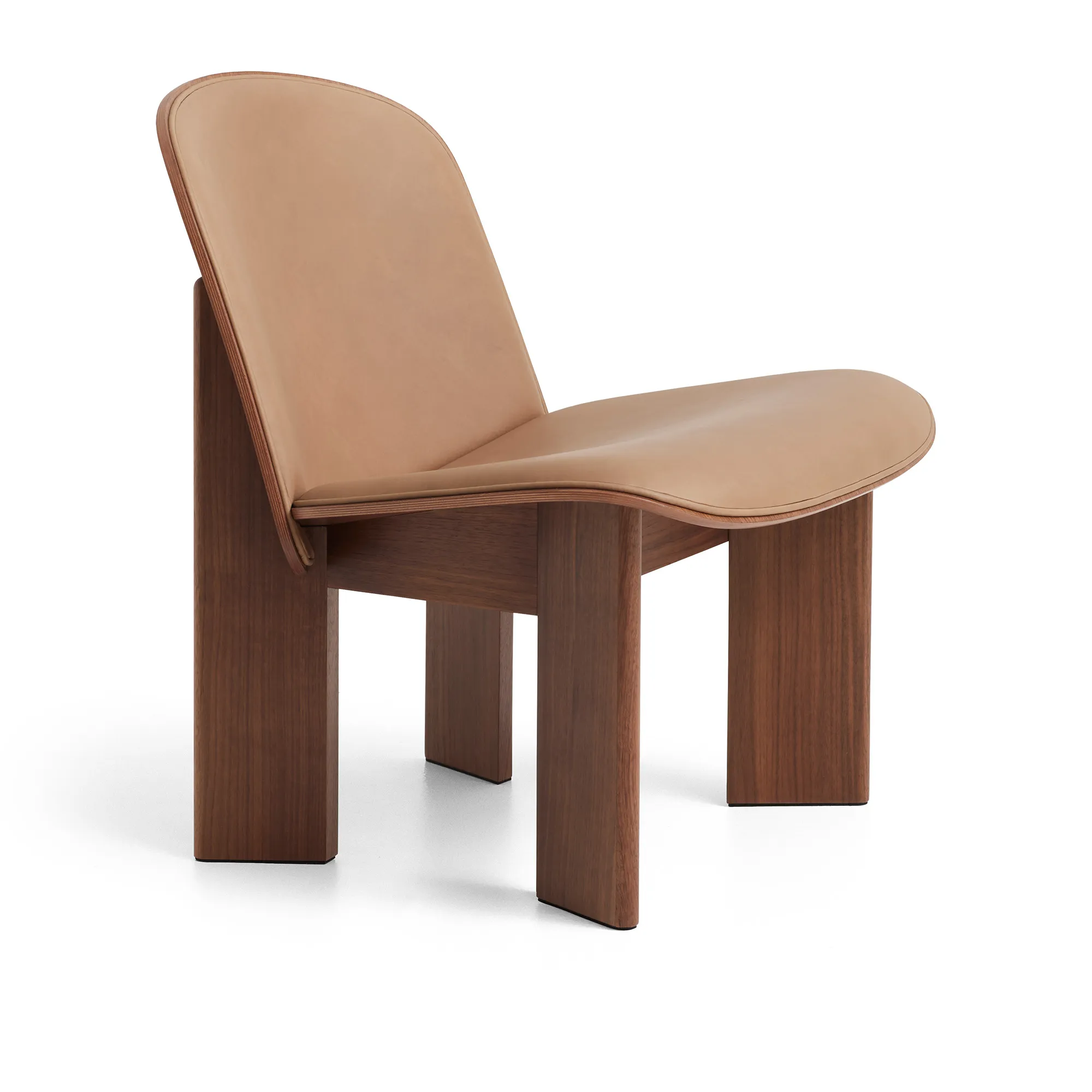 Chisel fåtölj Front Upholstery Walnut - 1