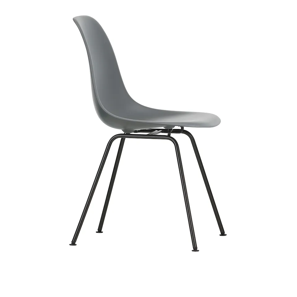Eames Plastic Chair DSX - 56 Granite Grey - Basic Dark Base