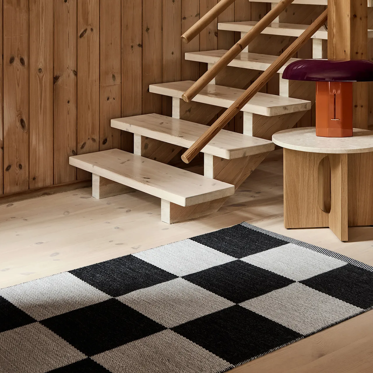 Checkerboard Icon Midnight Black 554 ullmatta