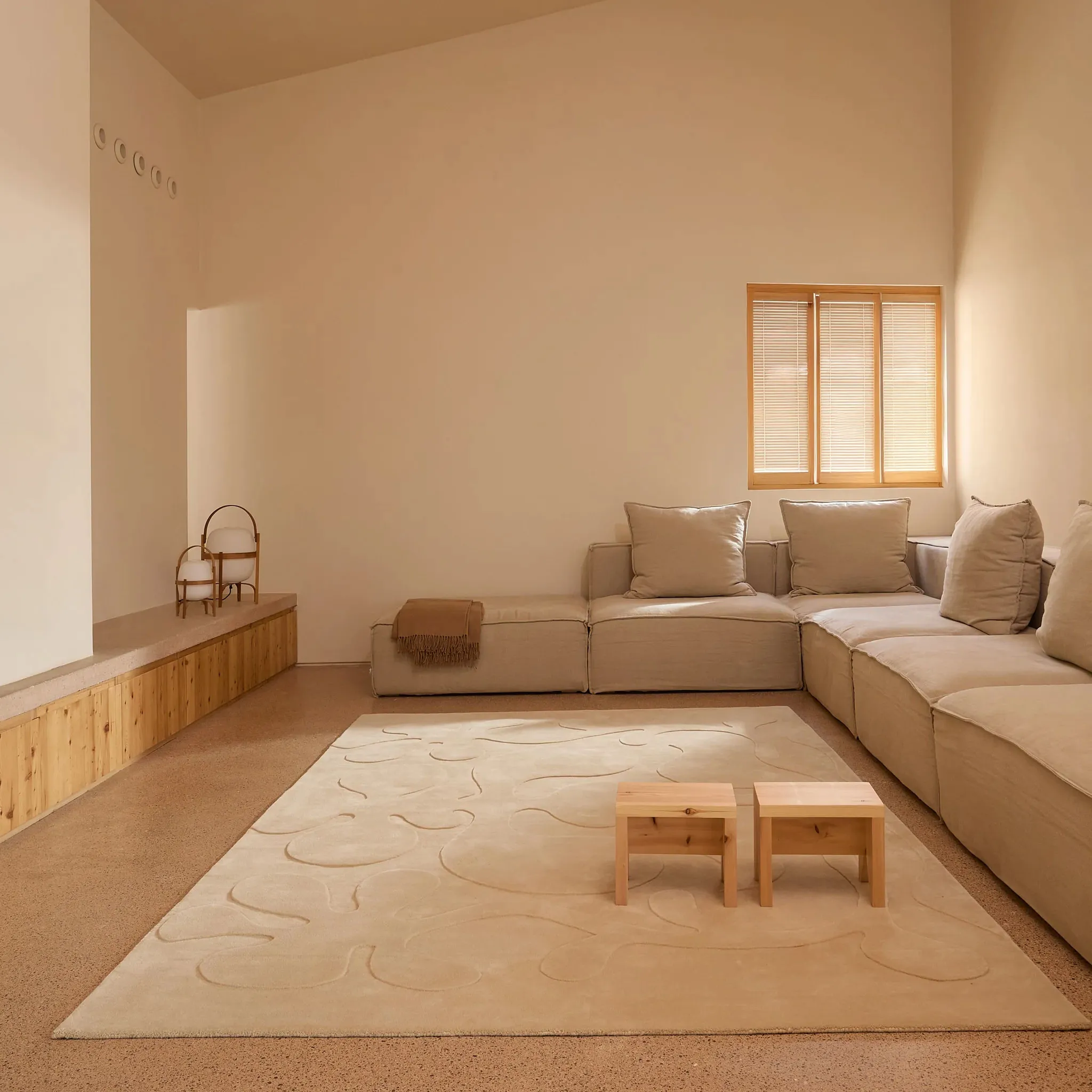 Lucia Eames Rooted Ivory ullmatta - 2