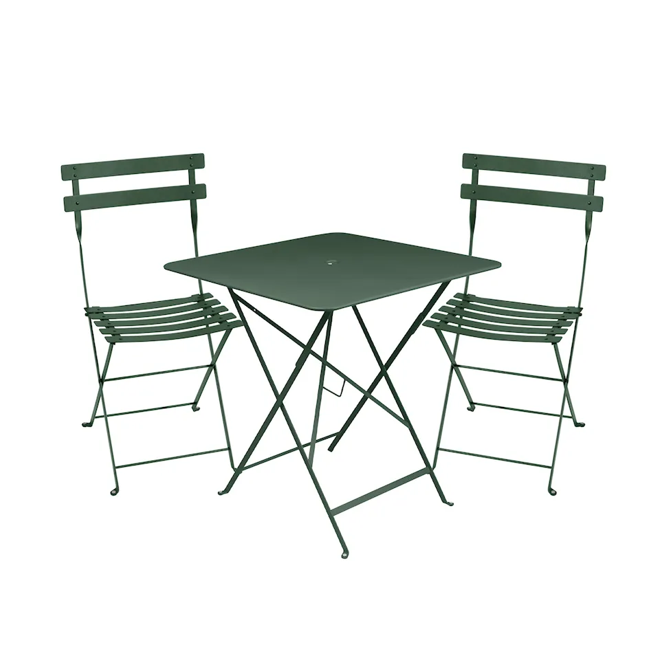 Bistro Matgrupp Bord 71 cm & 2 st Stolar