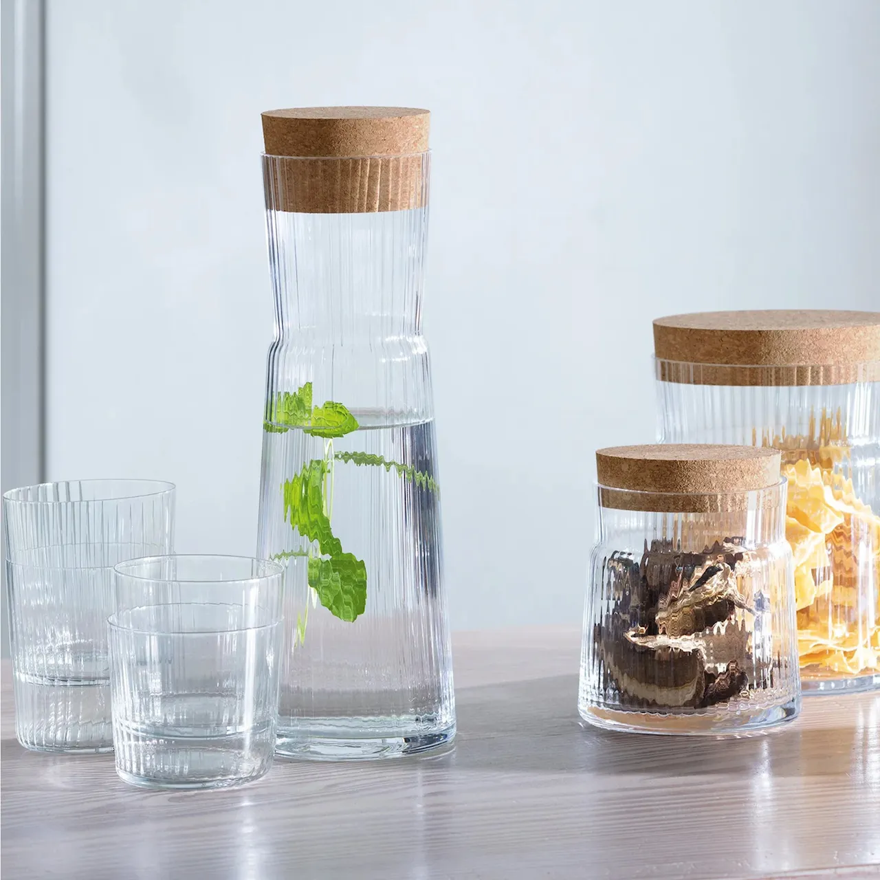 Gio Line Carafe & Cork Stopper