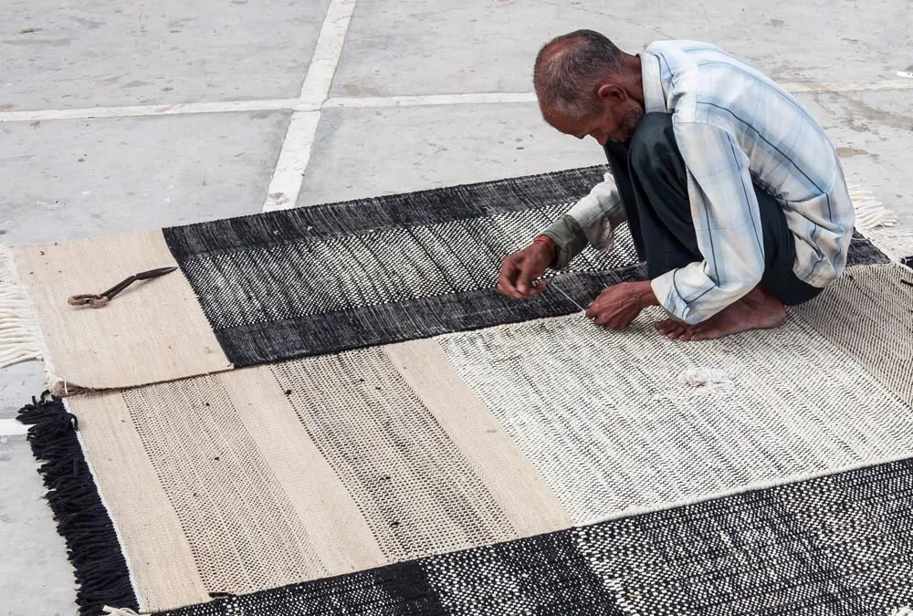 Tres Blue Rug - 3